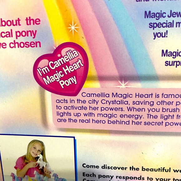 MAGIC TOUCH PONY VTG 90s MAGIC HEART PONY HEARTS LIGHT UP & BLINK BUNDLE OF 2 - Picture 13 of 16
